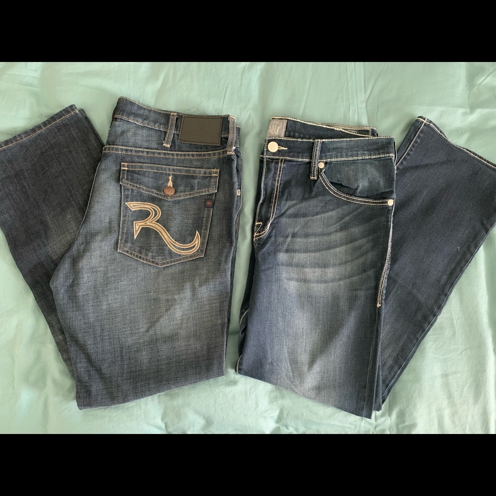 Look! 👀 NWOT Bundle of 2 Rock&Republic Mens Jeans
